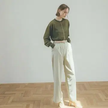 클라네 베이직 턱 팬츠