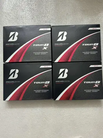 BRIDGESTONE 골프공 TOUR B X/XS 12구입 4상자