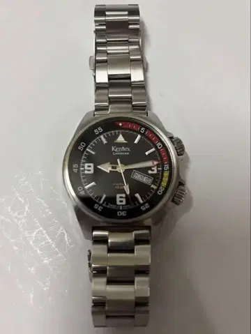 남성용 기계식 손목시계 케 kentex LANDMAN