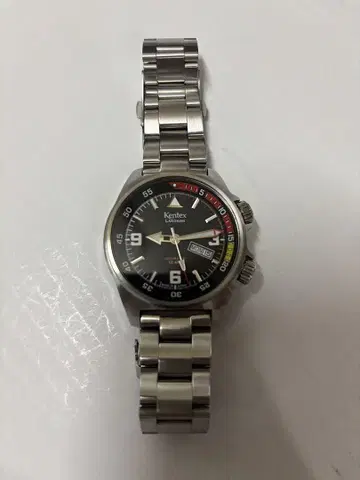 남성용 기계식 손목시계 케 kentex LANDMAN