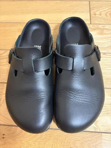 BIRKENSTOCK 보스턴 사보 샌들 블랙 24.5cm