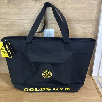 미사용 새상품 GOLD'S GYM 블랙 토트백