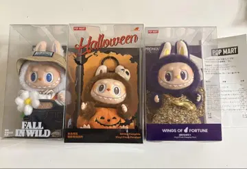 POPMART LABUBU THE MONSTERS 봉제 인형 3개