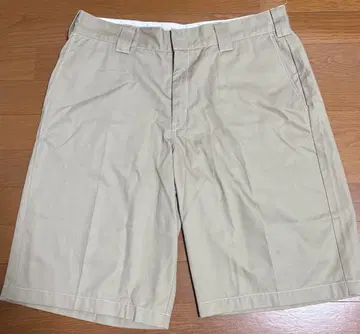 Dickies 베이지 와이드 숏팬츠 하프 팬츠