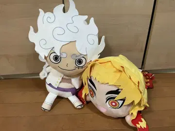 봉제 인형 원피스 니카 루피 귀멸의 칼날 렌고쿠 쿄쥬로
