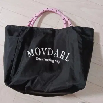 MOVDARL 토트백 블랙/핑크