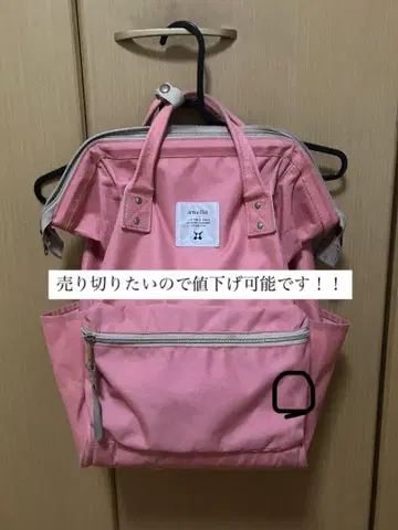 anello 아네로 백팩 핑크