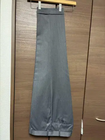 미사용 새상품 글로벌 스타일 오더 슬랙스 라이트 그레이