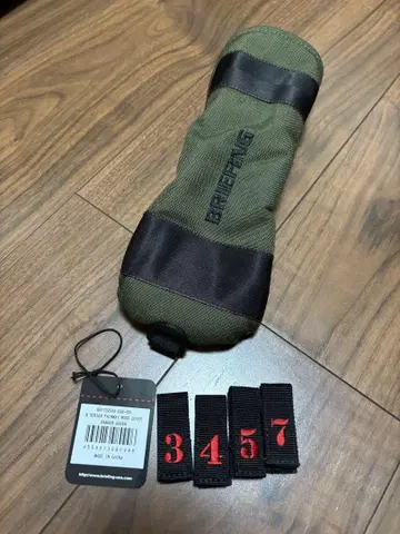 브리핑 헤드커버 페어웨이 우드 FW 레인저 그린
