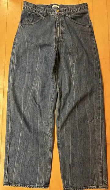 VINTAGE SLUB STRAIGHT DENIM