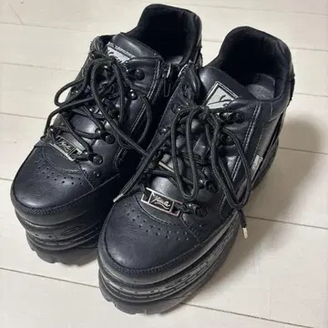 YOSUKE 스니커즈 통굽 레이스업 스니커즈
