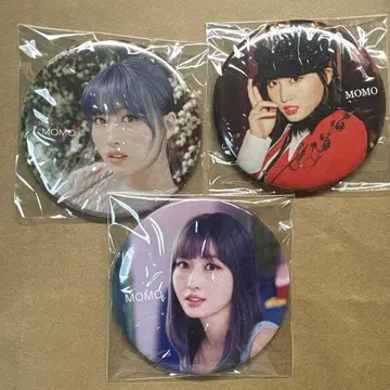 TWICE MOMO 캔뱃지 3종 세트