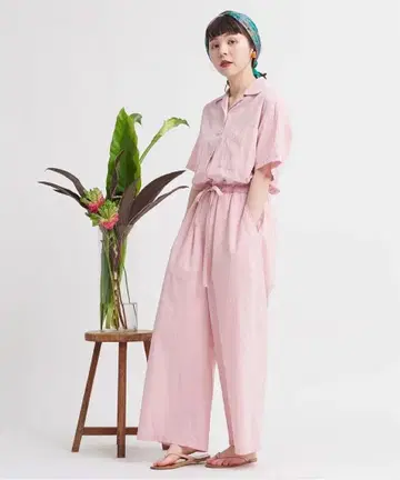 CHILD WOMAN 핑크 올인원 점프수트