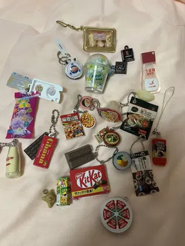미니어처 식품 캡슐 토이 세트