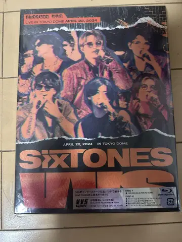 SixTONES VVS 2장 세트 초회반 Blu-ray