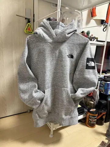 THE NORTH FACE 박스 로고 후드티