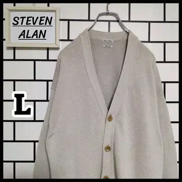 [ STEVEN ALAN ] 구제 니트 가디건 일본제 인기 컬러