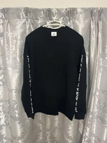 BucketList 블랙 T셔츠 버킷리스트 S 롱티