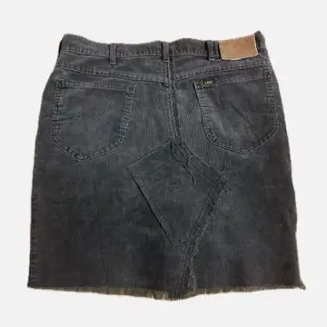 Lee 커팅 코듀로이 스커트