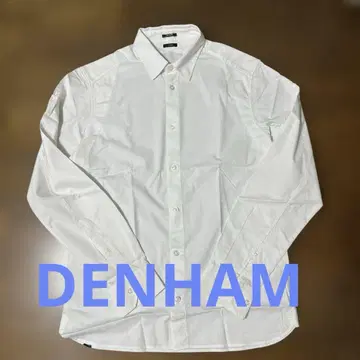DENHAM 화이트 긴팔 셔츠
