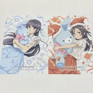 청춘 돼지 시리즈 빅카메라 소프맵 엽서 사쿠라지마 마이 혜택