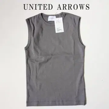 유나이티드 애로우즈 UNITED ARROWS 그레이 티셔츠