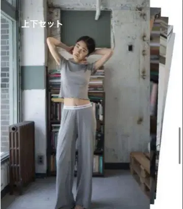 Hanes x DODOJEAN 모모치하루 콜라보 상하의 세트