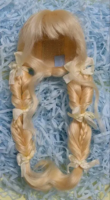 인형 가발 모헤어 6-7인치