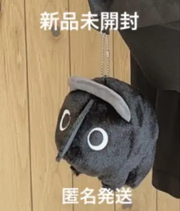 체인소 맨 블랙 포치타 마스코트 볼체인 봉제 인형