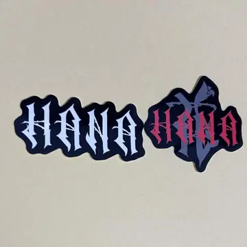 HANA 데뷔 직전 라이브 스티커 세트