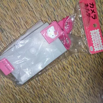 산리오 헬로키티 카메라 홀더 레트로