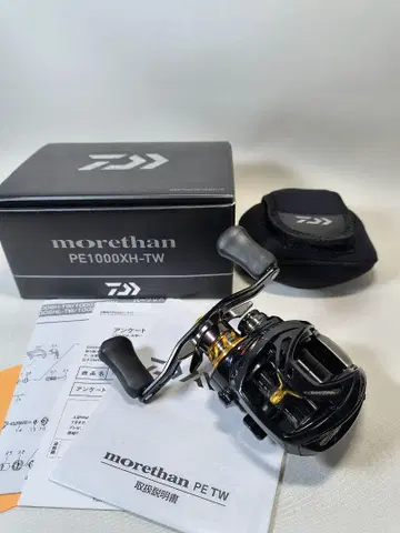 다이와 모어잔 PE1000XH-TW 베이트 낚시릴 오른손잡이용