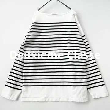 두지엠 클라세 Deuxieme Classe 코코 스트라이프 T