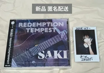 SAKI REDEMPTION/TEMPEST CD 친필 사인 폴라로이드