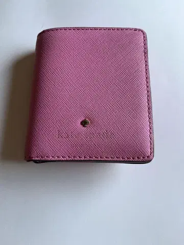 kate spade 핑크 이단 접이식 지갑