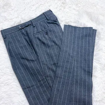 미사용 새상품 온리 고급 원단 카노니코 슬랙스 팬츠 그레이 44