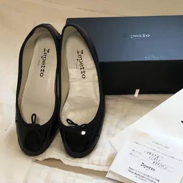 [ 컨디션 최상 ] 레페토 샌드 리옹 발레 슈즈 35 22cm 블랙