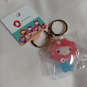 미개봉 새상품 헬로키티 미야쿠미야쿠 클리어 컬러 마스코트