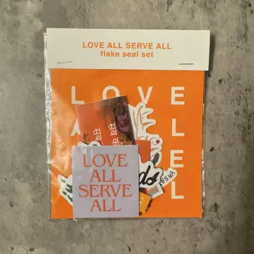 후지이 카제 LOVE ALL SERVE ALL 프레이크 씰 세트