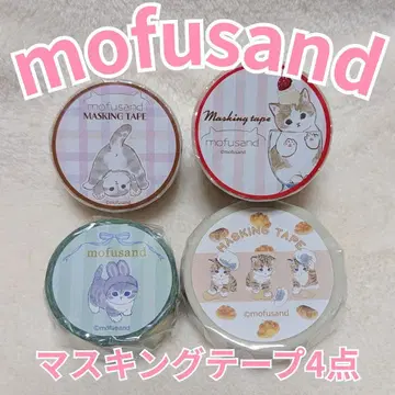 마스킹 테이프 파르페냥 스위츠 토끼 mofusand 고양이 마스킹 테이프