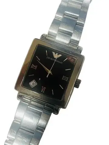 Emporio Armani 스퀘어 손목시계