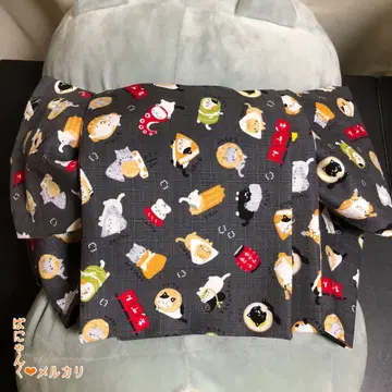 얼룩 냥코 어른용 헤코 오비 하프 밴드