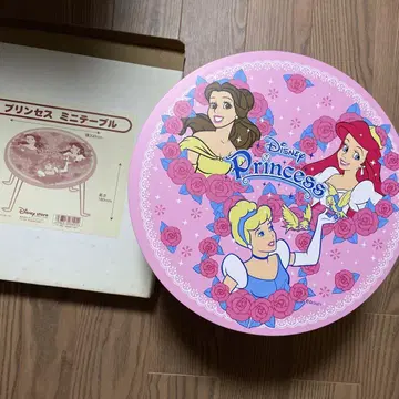 프린세스 접이식 미니 테이블 핑크