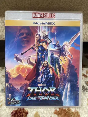 토르: 러브 앤 썬더 blu-ray + DVD 2장 세트 MovieNEX