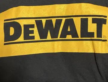 DEWALT 로고 T셔츠 블랙