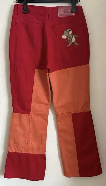 ICE HISTORY 패치워크 플레어 팬츠