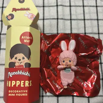 HIPPERS Monchhichi 히퍼스 침탄 핑크