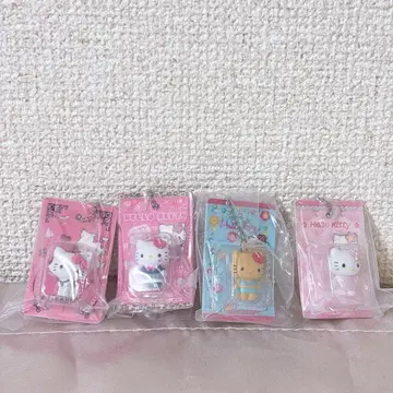 헬로키티 패키지 미니어처 컬렉션 4종 가챠