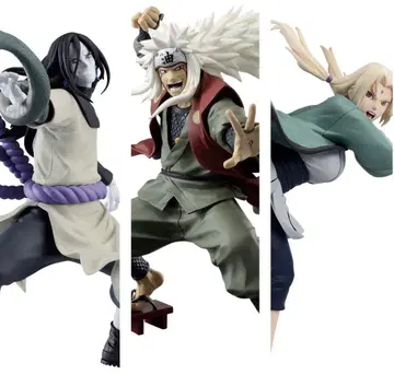 NARUTO 나루토 전설의 3닌자 지라이야 츠나데 오로치마루 3종 세트