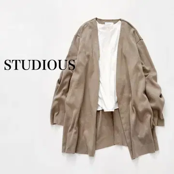 STUDIOUS 릴리 니트 하프 가디건